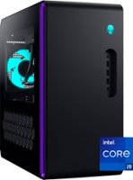Alienware - Aurora R16 Desktop - 14th Gen Intel Core i9 - 32GB Memory - NVIDIA GeForce RTX 4080 - 2TB SSD - Black - Front_Zoom