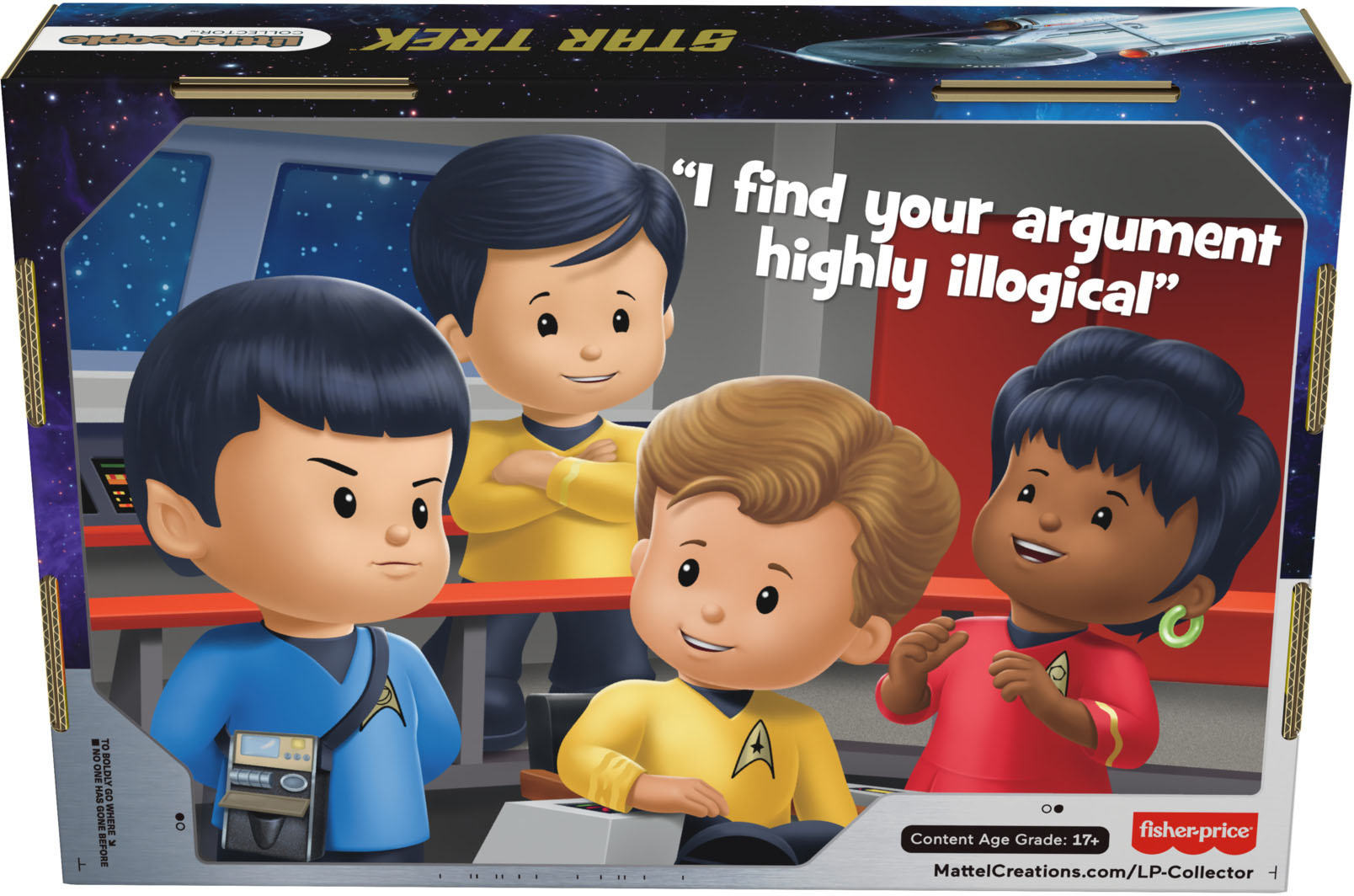 Star Trek The Original Series Little People Collector Figure Set