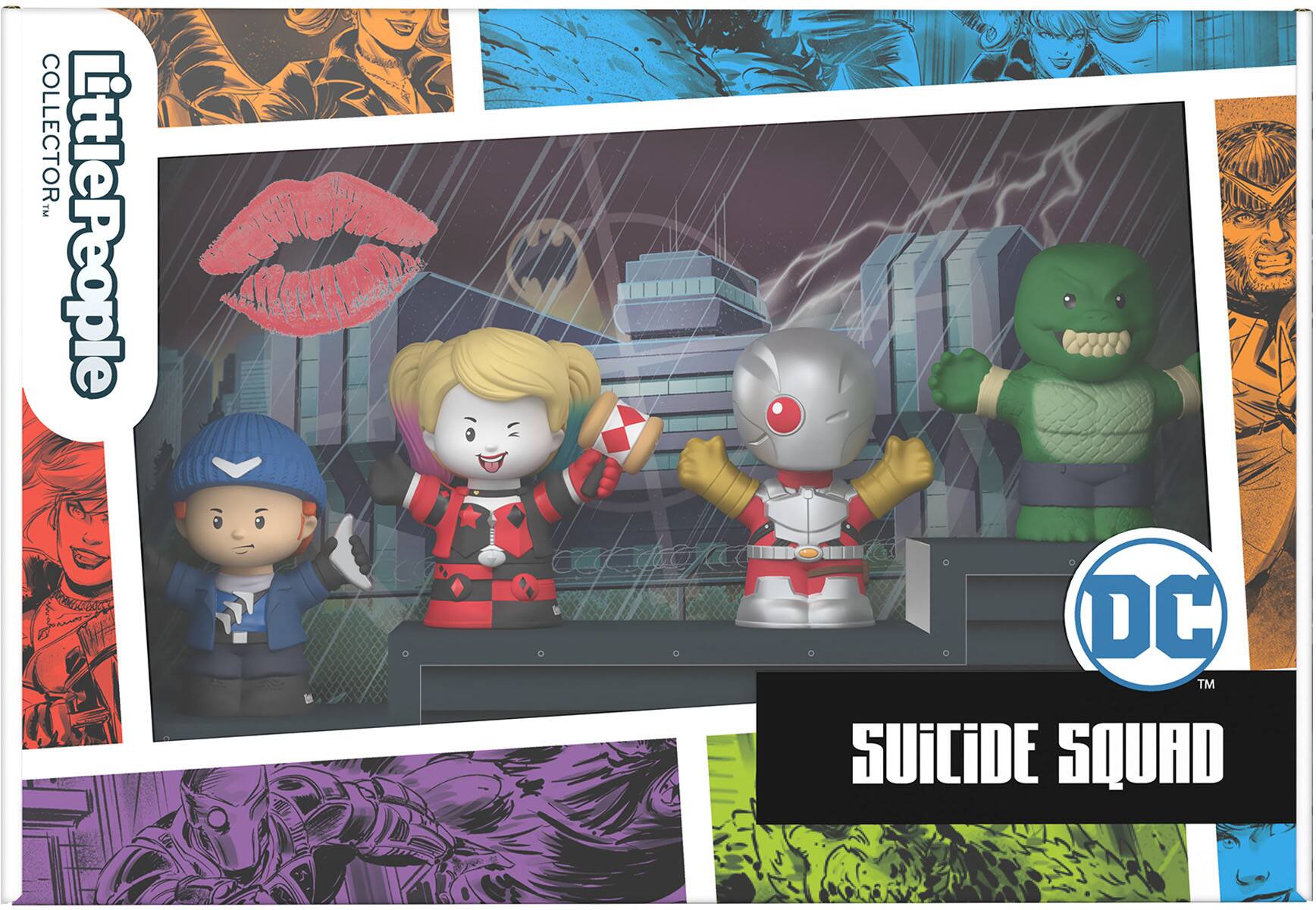 Alt View 15. Little People - Collector DC Suicide Squad Figures.