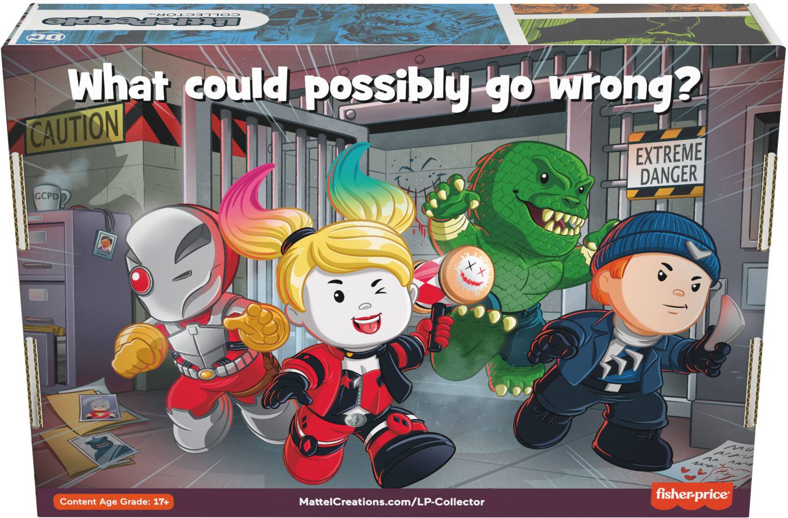 Alt View 16. Little People - Collector DC Suicide Squad Figures.