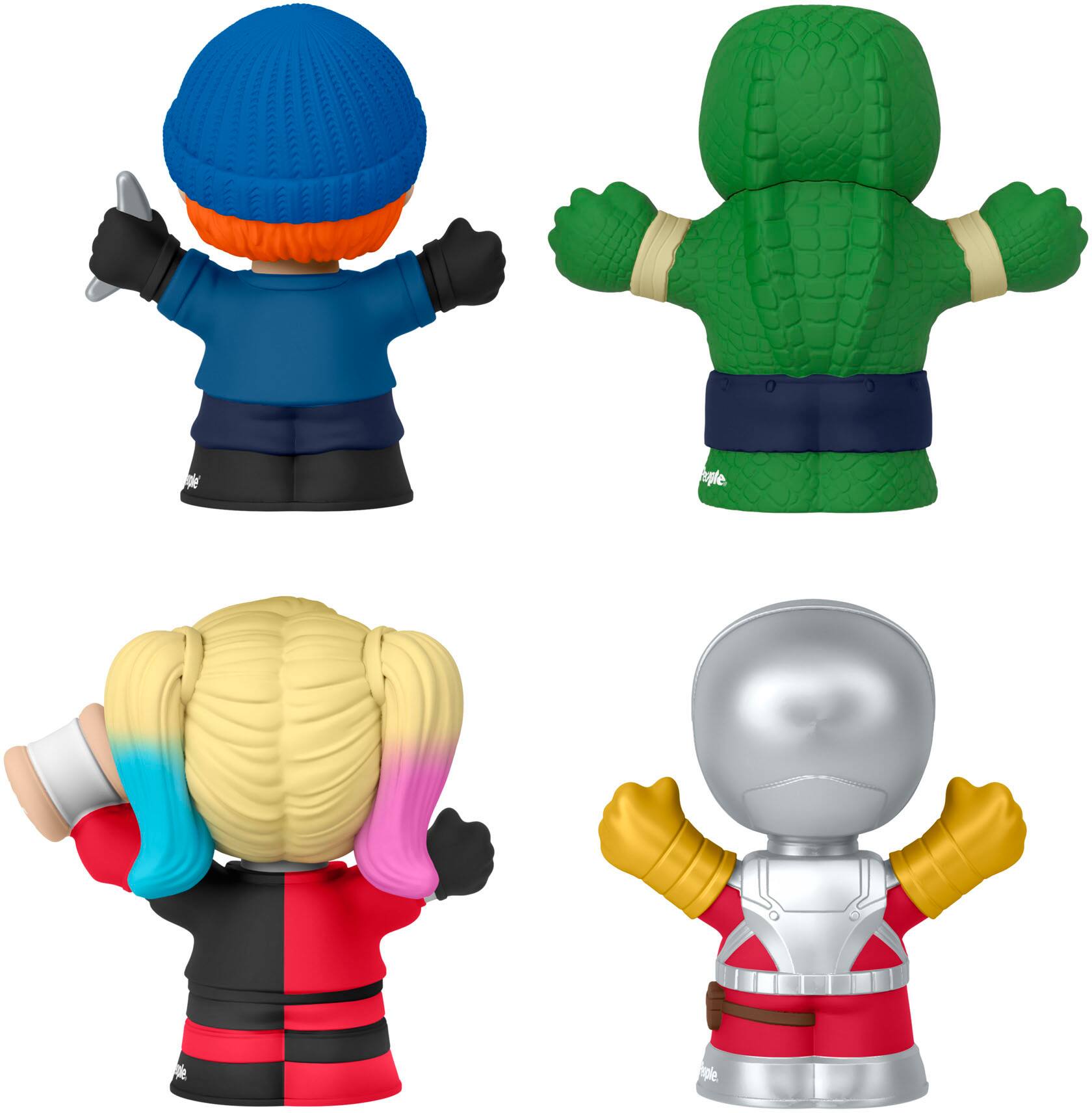 Left. Little People - Collector DC Suicide Squad Figures.