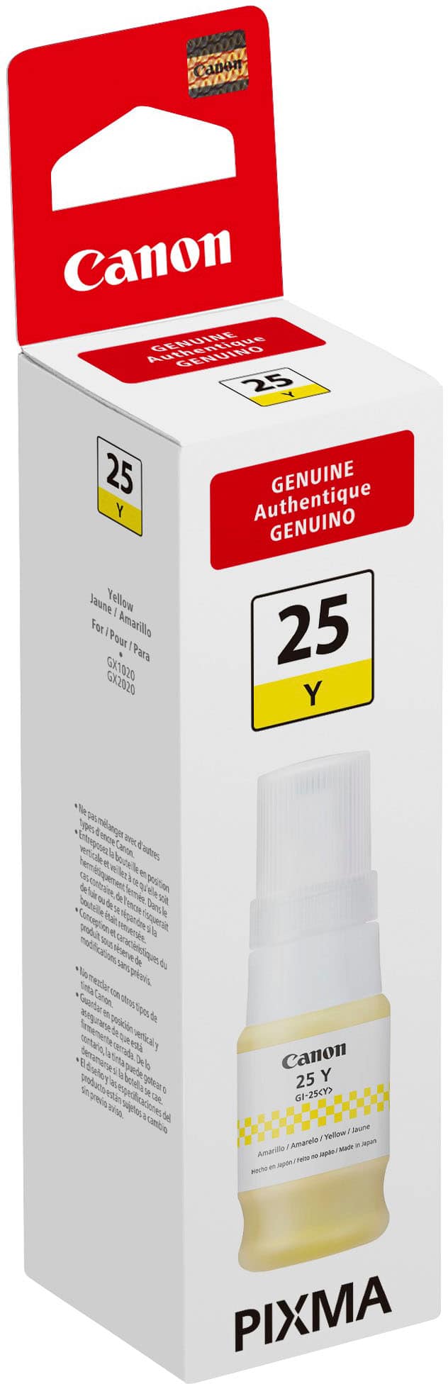 Canon Megatank Gi-25 Y Amr Ink Bottle Yellow 6279c001 - Best Buy