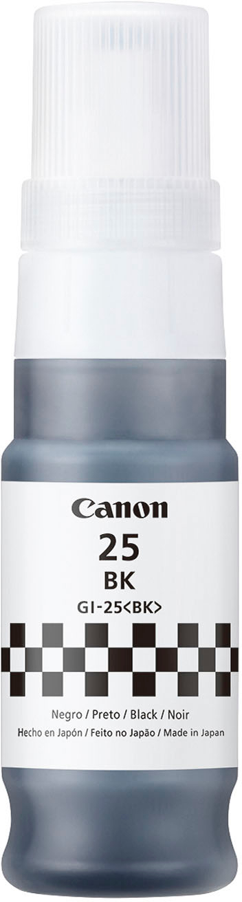 Alt View 11. Canon - MegaTank GI-25 BK AMR Pigment Ink Bottle - Black.