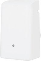 GE - 450 Sq. Ft. 10,800 BTU Smart Portable Air Conditioner - White - Front_Zoom
