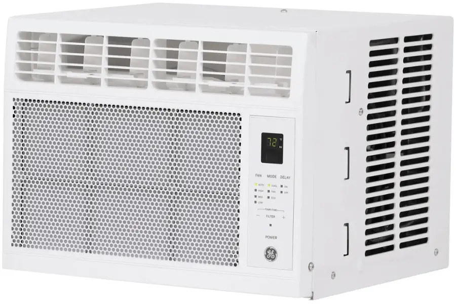 Alt View 19. GE - 150 Sq. Ft 5000 BTU Window Air Conditioner - White.