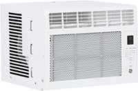 GE - 150 Sq. Ft 5000 BTU Window Air Conditioner - White - Front_Zoom