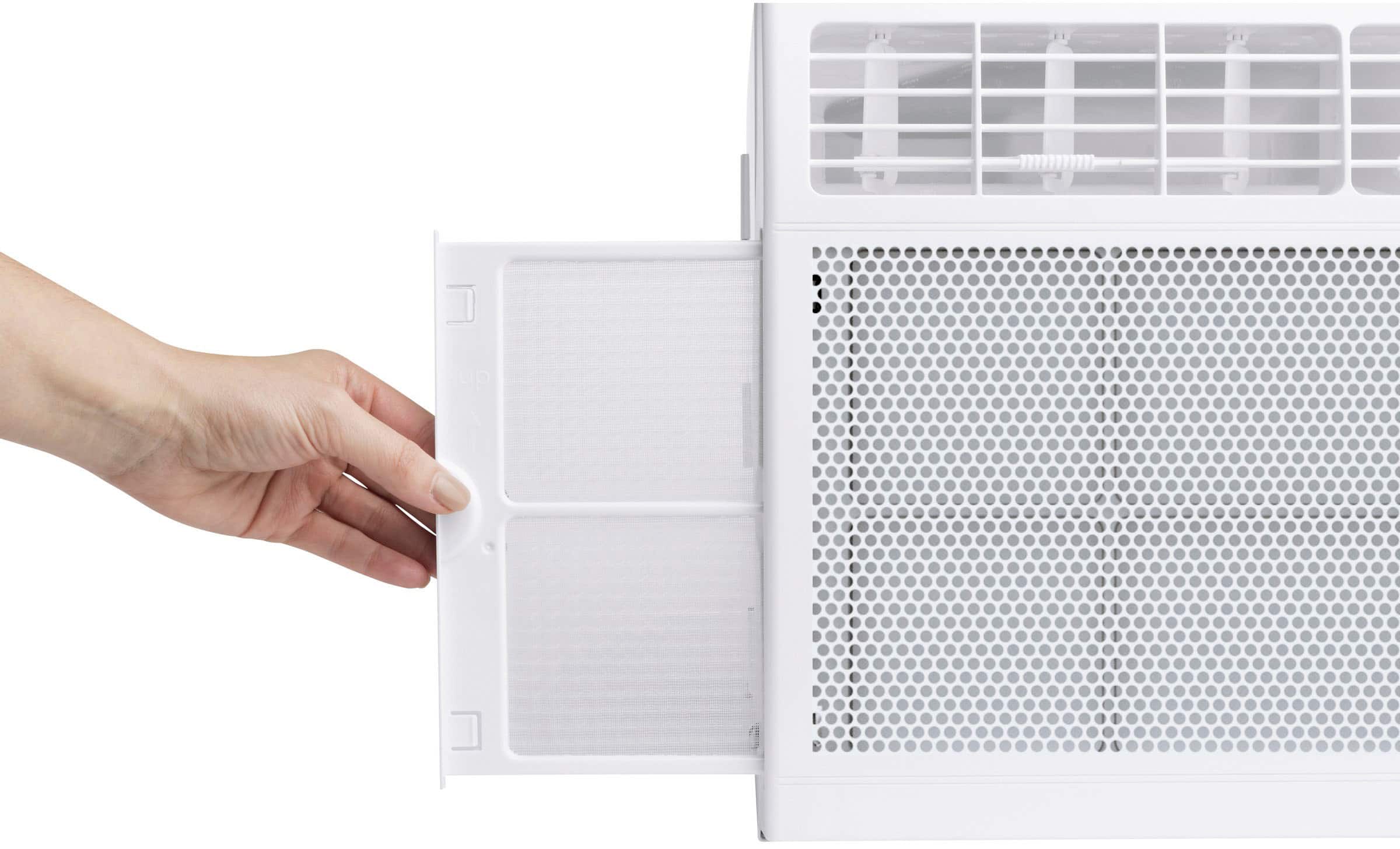 Alt View 17. GE - 150 Sq. Ft 5000 BTU Window Air Conditioner - White.