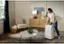 Alt View 13. GE - 350 Sq. Ft. 8,500 BTU Smart Portable Air Conditioner - White.