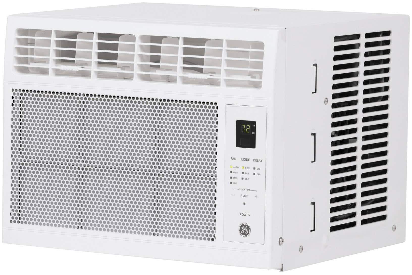 Alt View 19. GE - 250 Sq. Ft. 6000 BTU Window Air Conditioner - White.