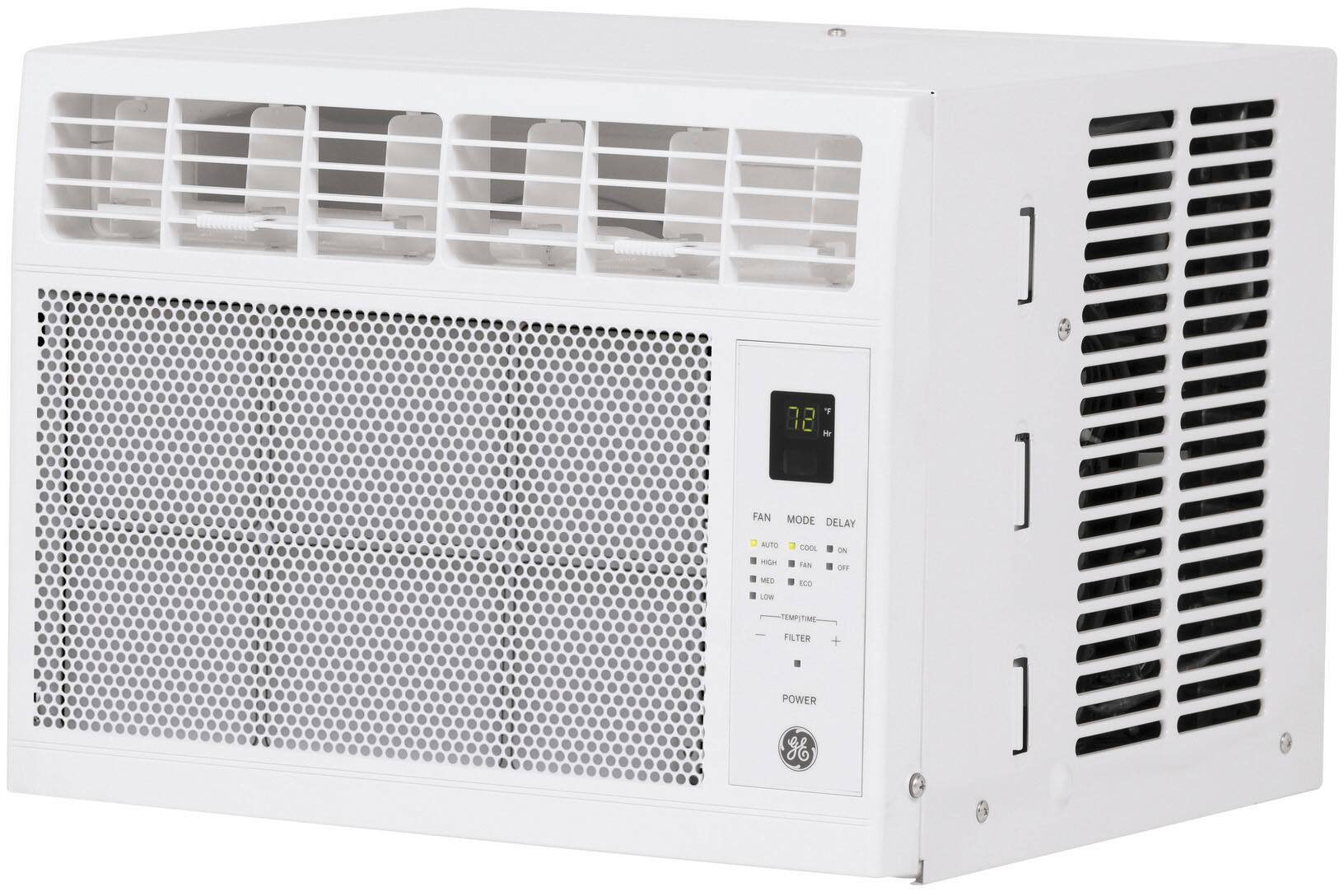 Alt View 19. GE - 250 Sq. Ft. 6000 BTU Window Air Conditioner - White.