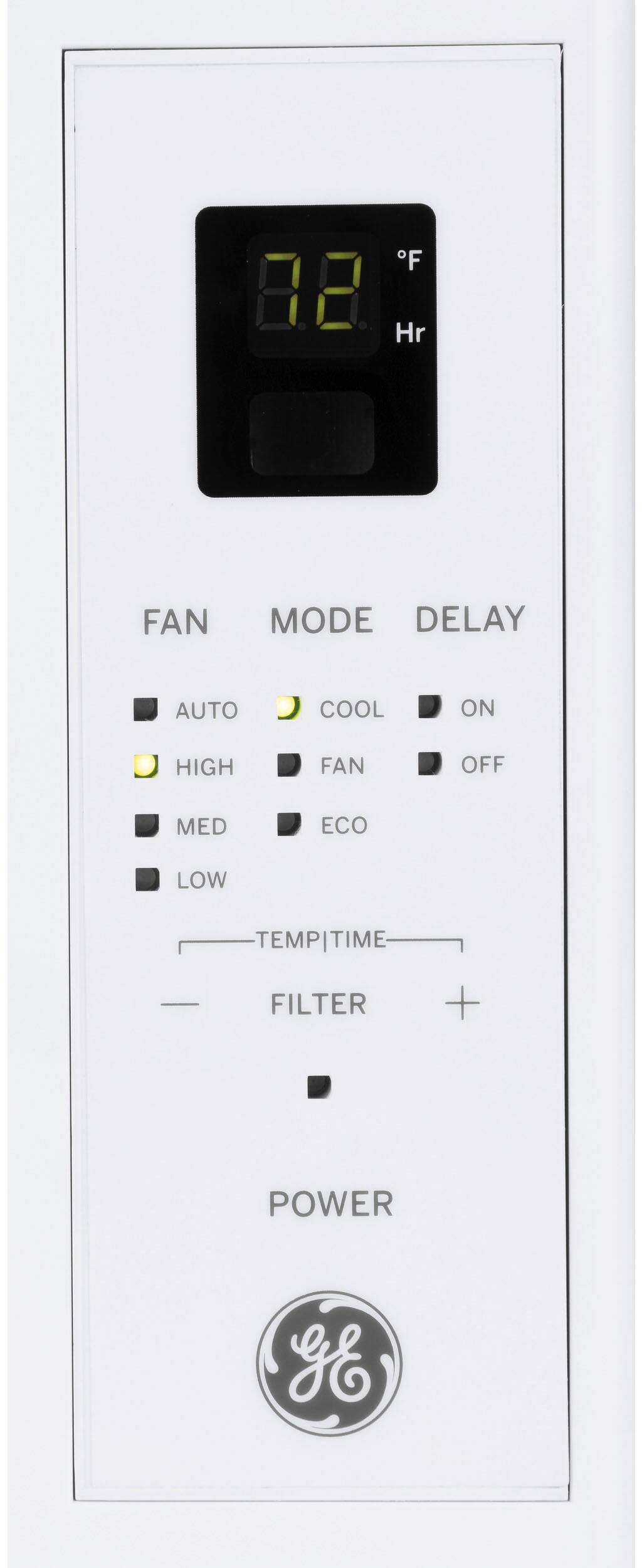 Alt View 20. GE - 250 Sq. Ft. 6000 BTU Window Air Conditioner - White.