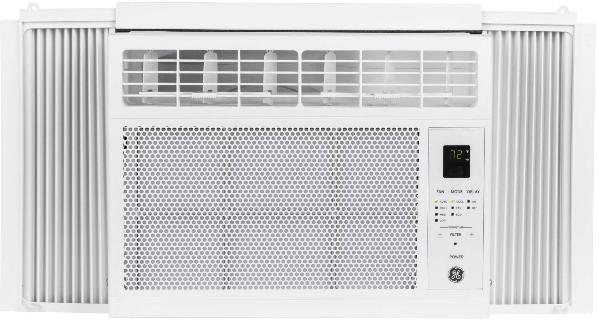 Alt View 17. GE - 250 Sq. Ft. 6000 BTU Window Air Conditioner - White.