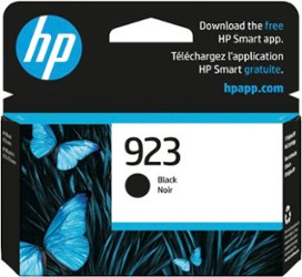 HP - 923 Standard Capacity Ink Cartridge - Black - Front_Zoom
