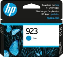 HP - 923 Standard Capacity Ink Cartridge - Cyan - Front_Zoom
