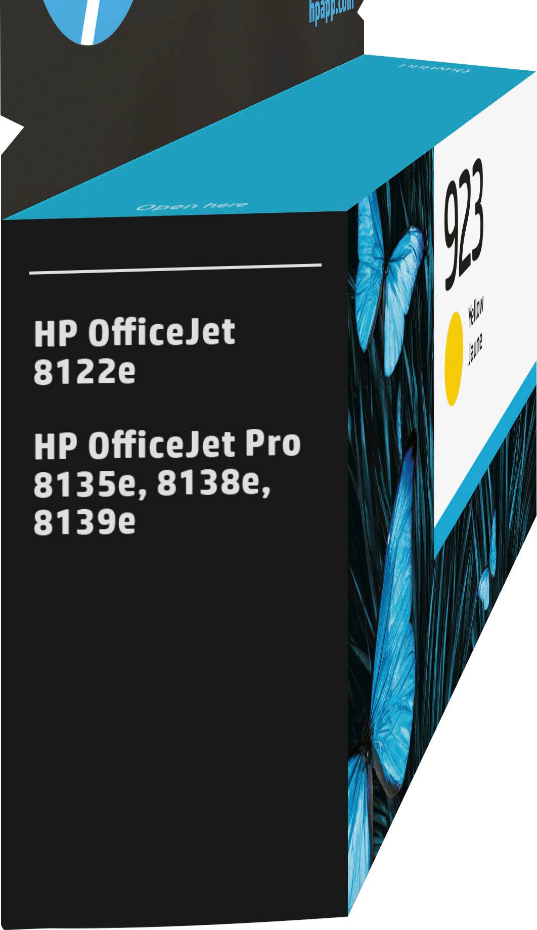 Alt View 1. HP - 923 Standard Capacity Ink Cartridge - Yellow.
