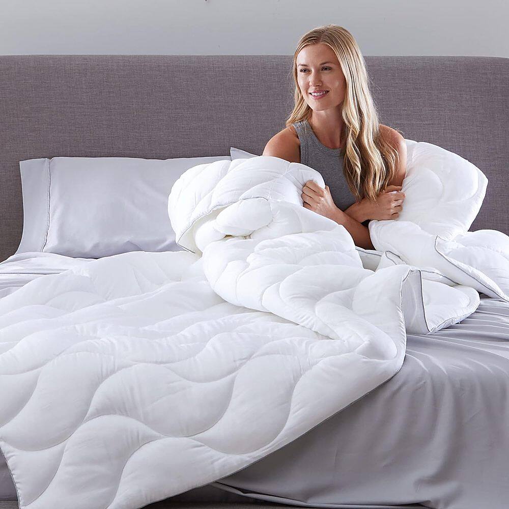 Enhance Your Everyday Bedgear - Medium Weight Performance Comforter - White - Image 4