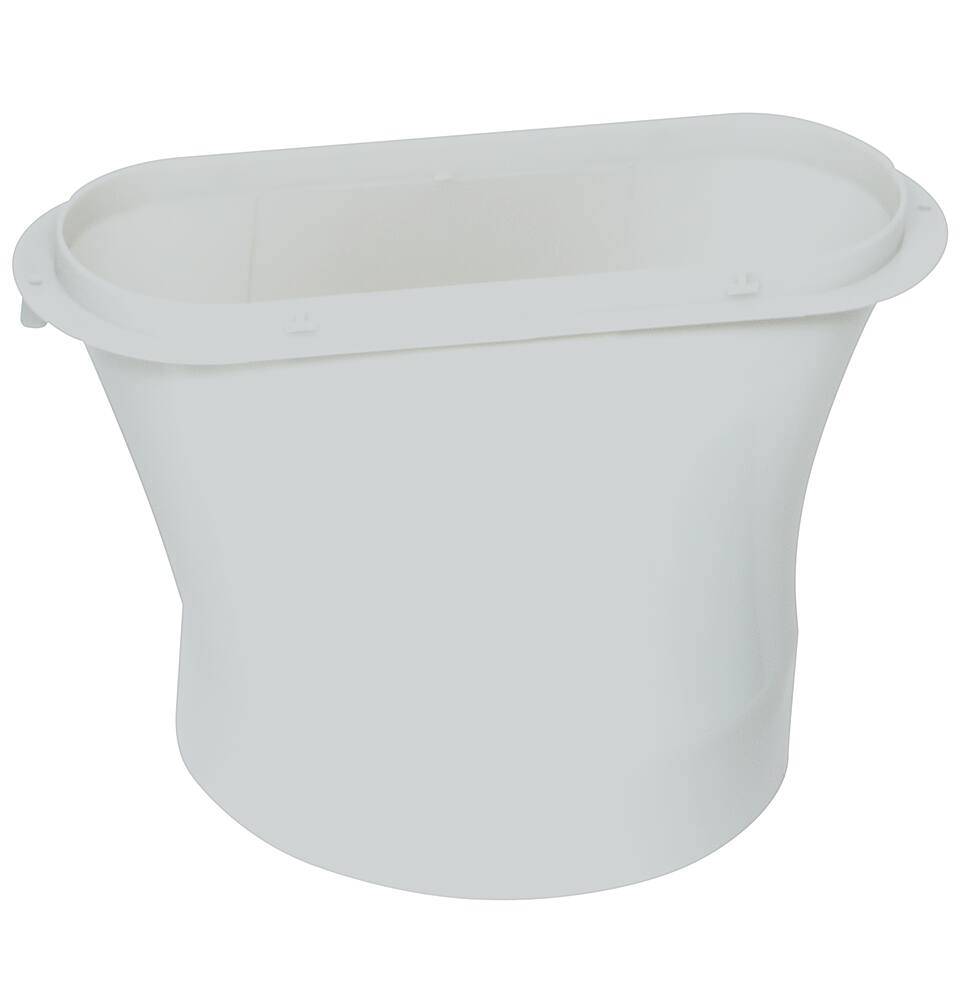 Alt View 12. GE - Dual Hose Conversion Kit for Select Portable Air Conditioners - White.