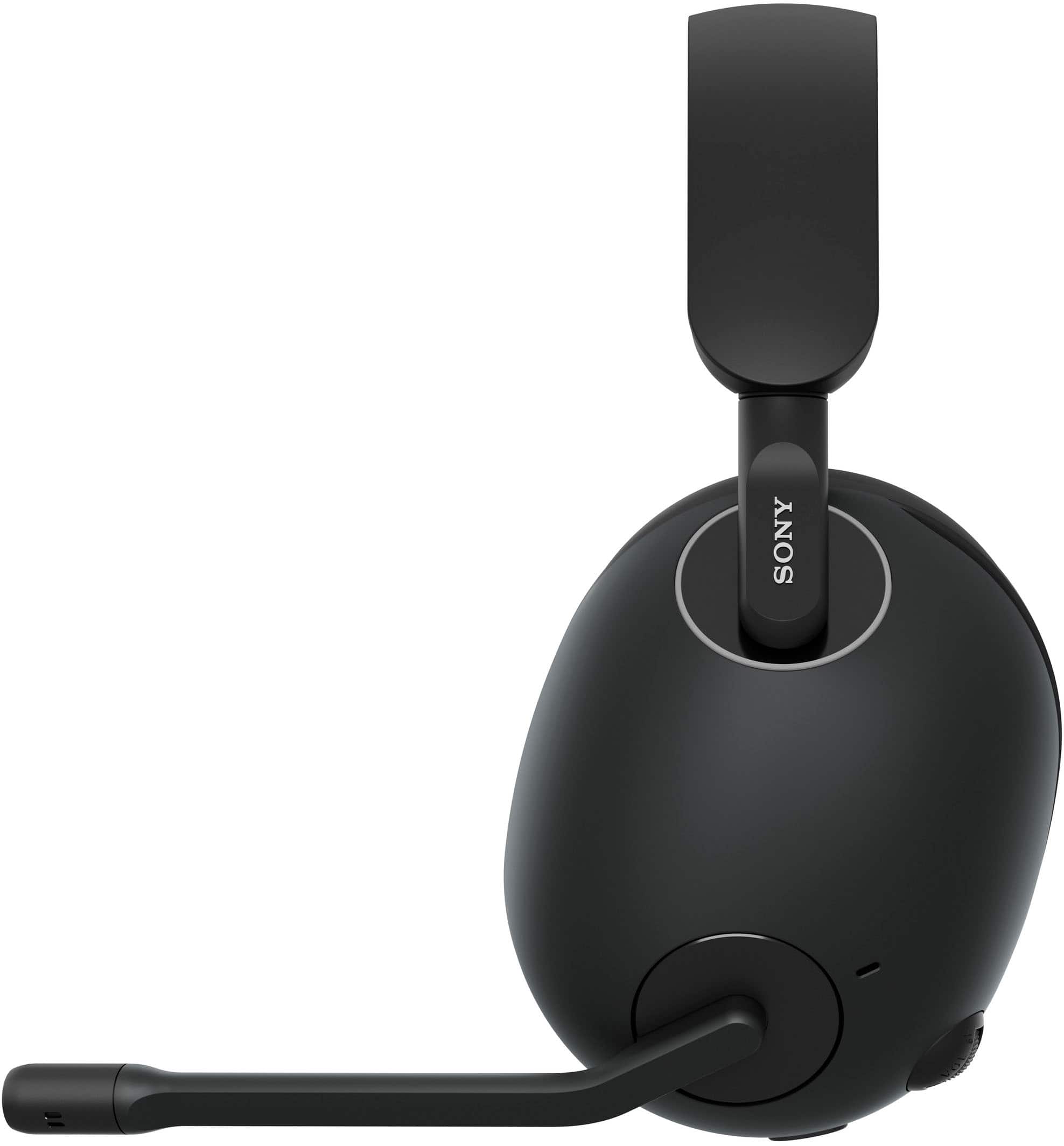 Left. Sony - INZONE H9 Wireless Noise Canceling Gaming Headset - Black.