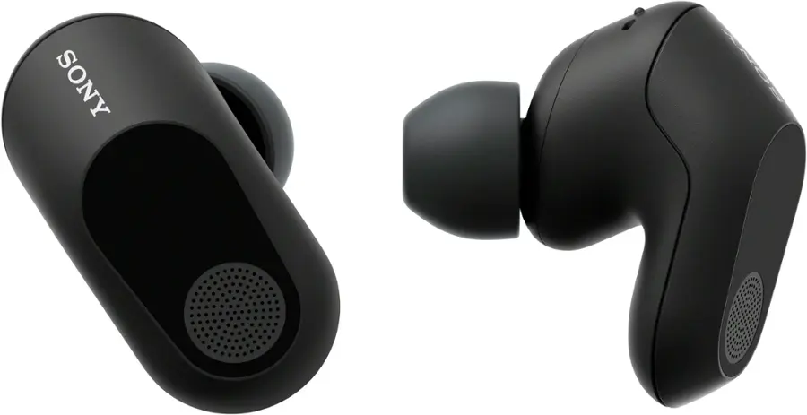 Angle. Sony - INZONE Buds Truly Wireless Noise Canceling Gaming Earbuds for PC and PS5 - Black.