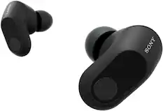 Front. Sony - INZONE Buds Truly Wireless Noise Canceling Gaming Earbuds for PC and PS5 - Black.