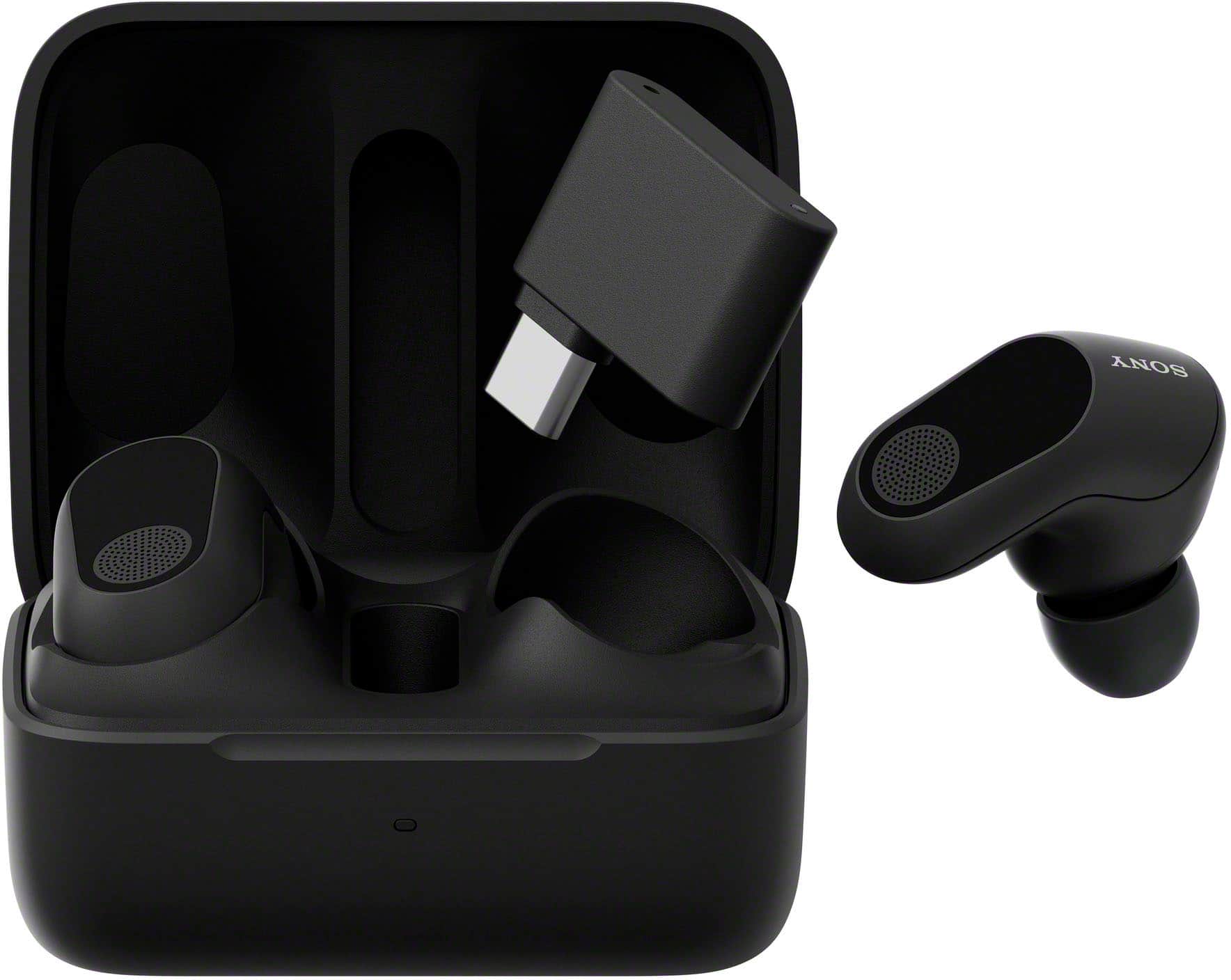 Alt View 11. Sony - INZONE Buds Truly Wireless Noise Canceling Gaming Earbuds for PC and PS5 - Black.