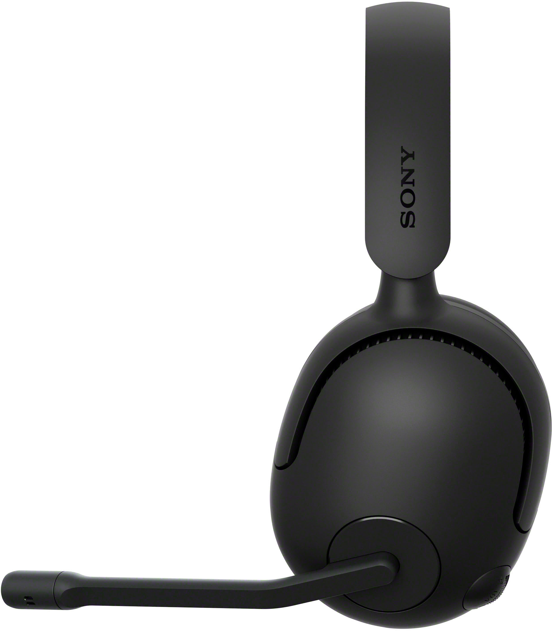 Left View: Sony - INZONE H5 Wireless Gaming Headset - Black