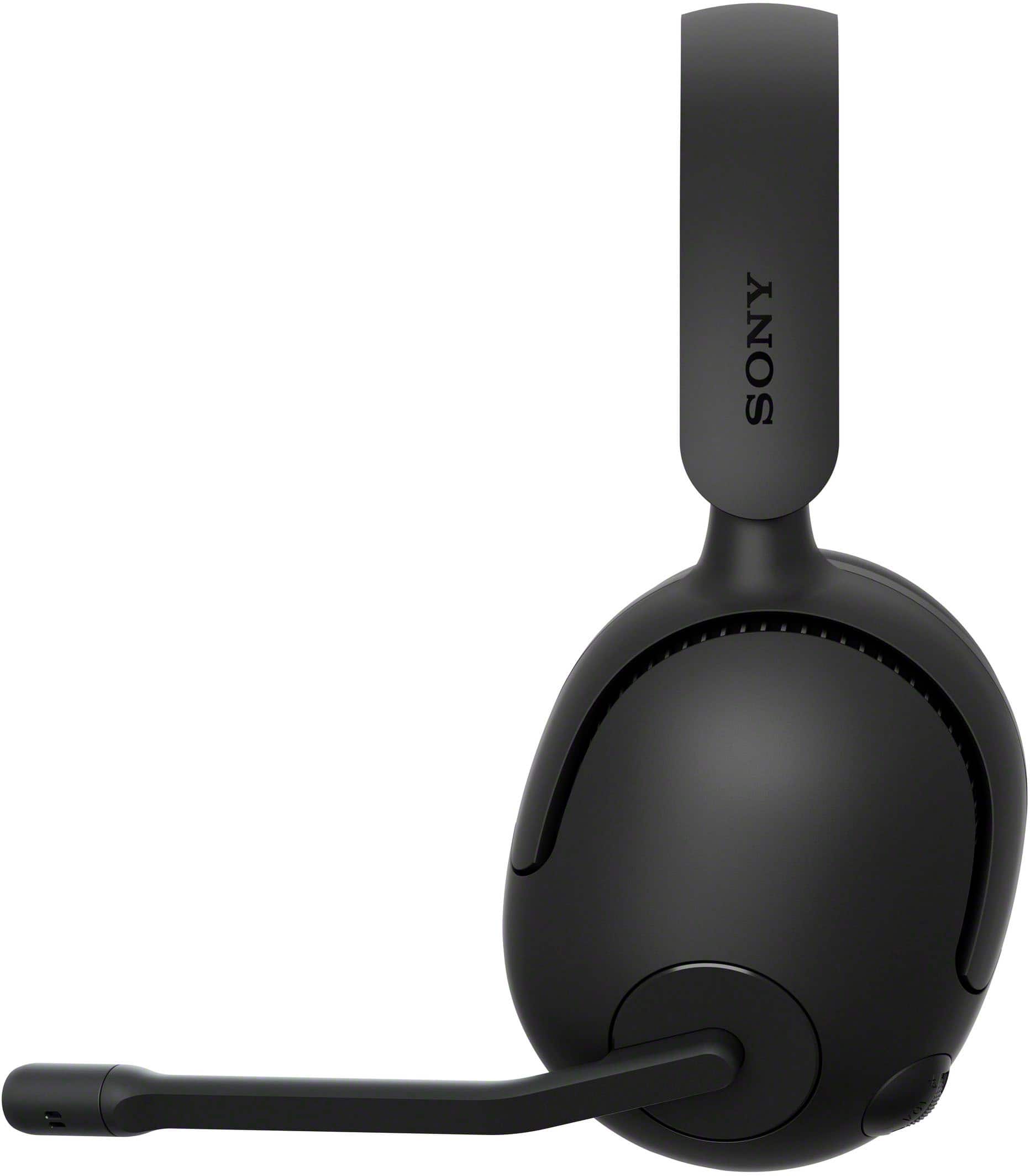 Left. Sony - INZONE H5 Wireless Gaming Headset - Black.