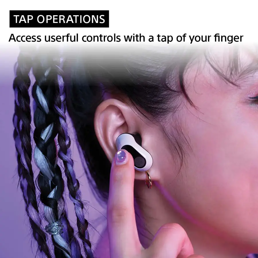Tap Operations Access useful controls with a tap of your finger.