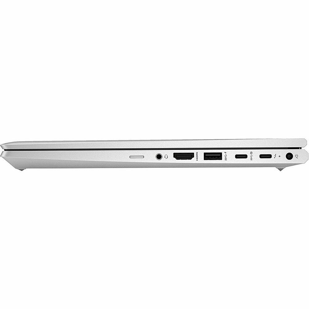 Left. HP - EliteBook 640 G10 14" Laptop - Intel Core i5 with 8GB Memory - 256 GB SSD - Pike Silver Aluminum, Gray.