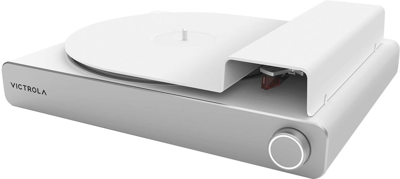 Alt View 13. Victrola - Stream Turntable - Works with Sonos - Pearl.