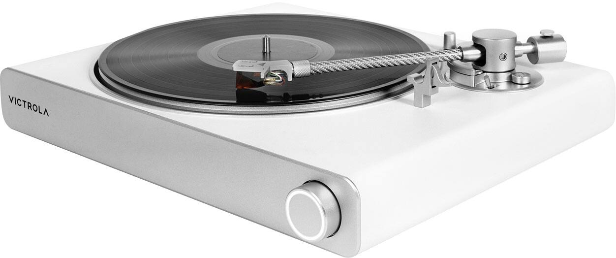 Alt View 19. Victrola - Stream Turntable - Works with Sonos - Pearl.