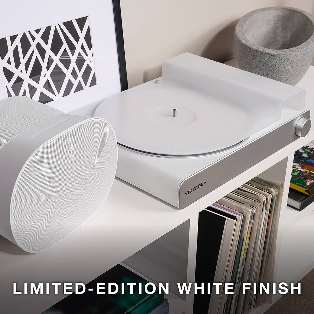 Limited-edition white finish Sonos Victrola.