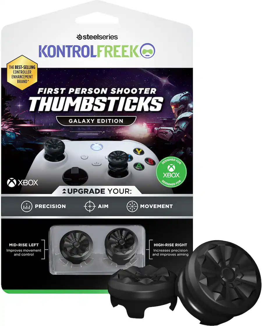 Control Freaks Color KontrolFreek FPS Galaxy Edition Thumbsticks, Xbox/Xbox Series X/Xbox ...
