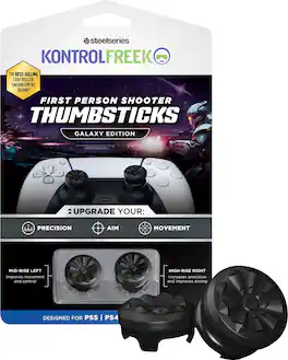 KontrolFreek - FPS Galaxy Edition Thumbsticks, PlayStation 5 - Black