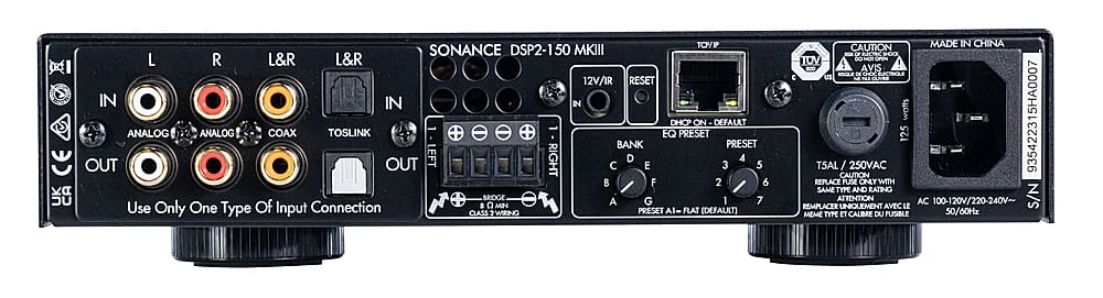 Alt View 11. Sonance - DSP 2-150 MKIII AMP - 300W 2.0-Ch. Multi-Channel Amplifier With DSP (Each) - Black.