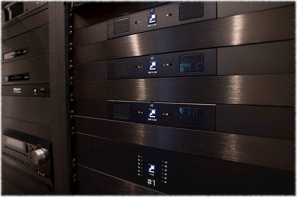 Alt View 16. Sonance - DSP 2-150 MKIII AMP - 300W 2.0-Ch. Multi-Channel Amplifier With DSP (Each) - Black.