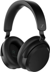 Sennheiser - ACCENTUM Wireless Bluetooth Headphones – Hybrid Noise Cancelling (ANC), All-Day Comfort - Black - Front_Zoom