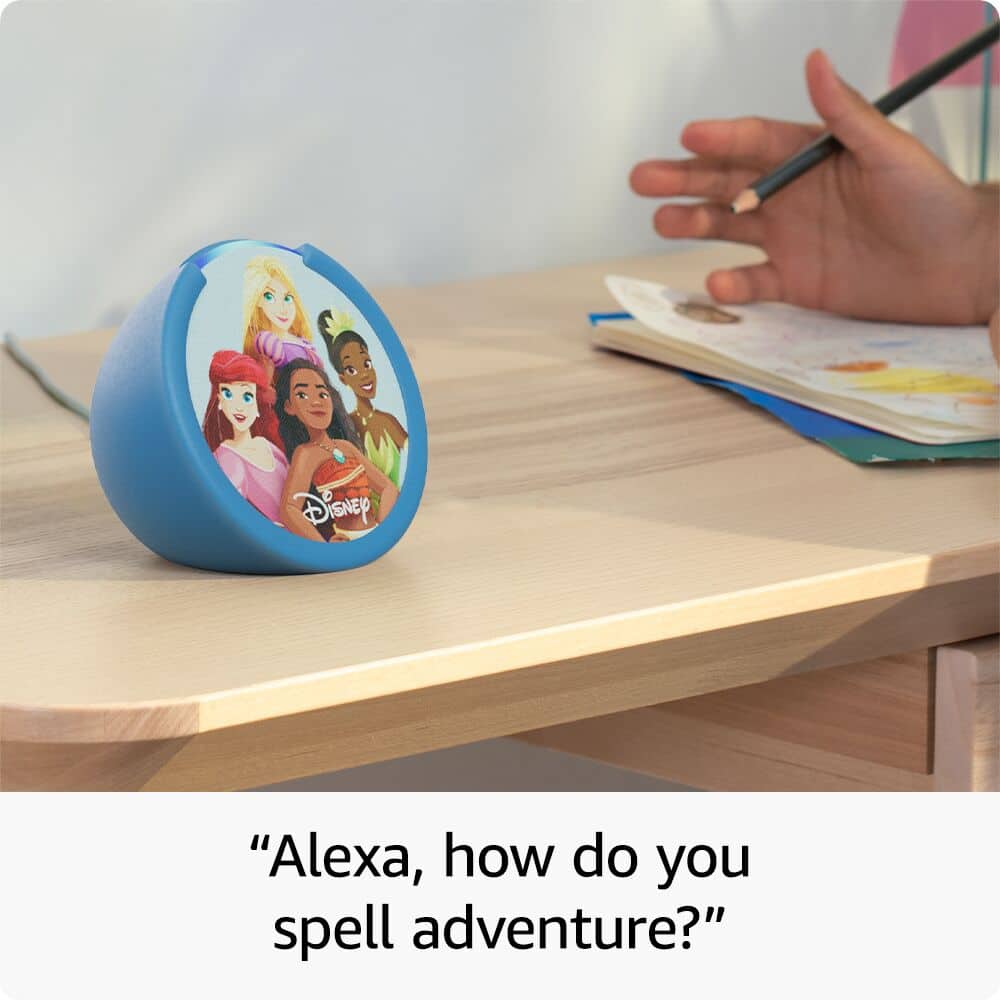 "Alexa, how do you spell adventure?"