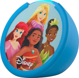 Amazon - Echo Pop Kids Smart Speaker with Alexa - Disney Princess