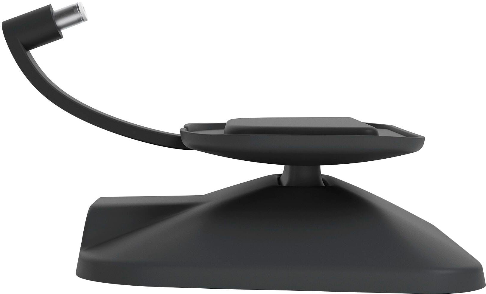 Alt View 11. Amazon - Echo Show 8 (3rd Gen) Adjustable Stand with USB-C Charging Port - Black.