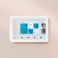 Amazon - Echo Hub Smart Home Control Panel with Alexa - White - Front_Zoom
