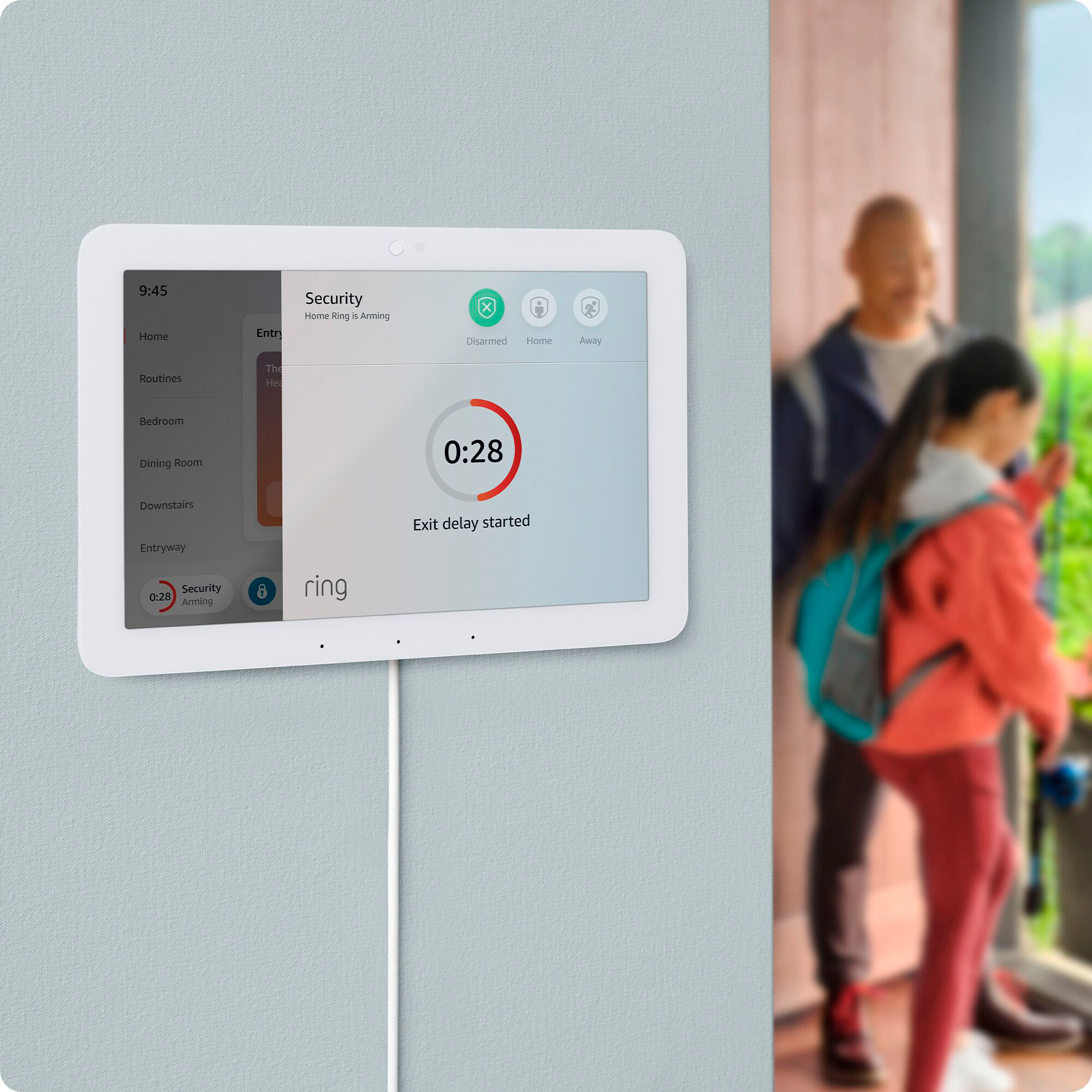 s Echo Hub is a wall-mountable smart home control panel