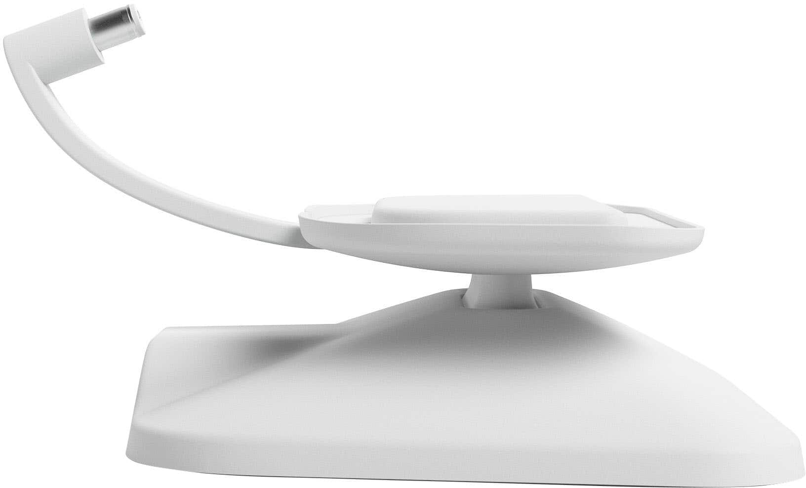 Alt View 11. Amazon - Echo Show 8 (3rd Gen) Adjustable Stand with USB-C Charging Port - White.