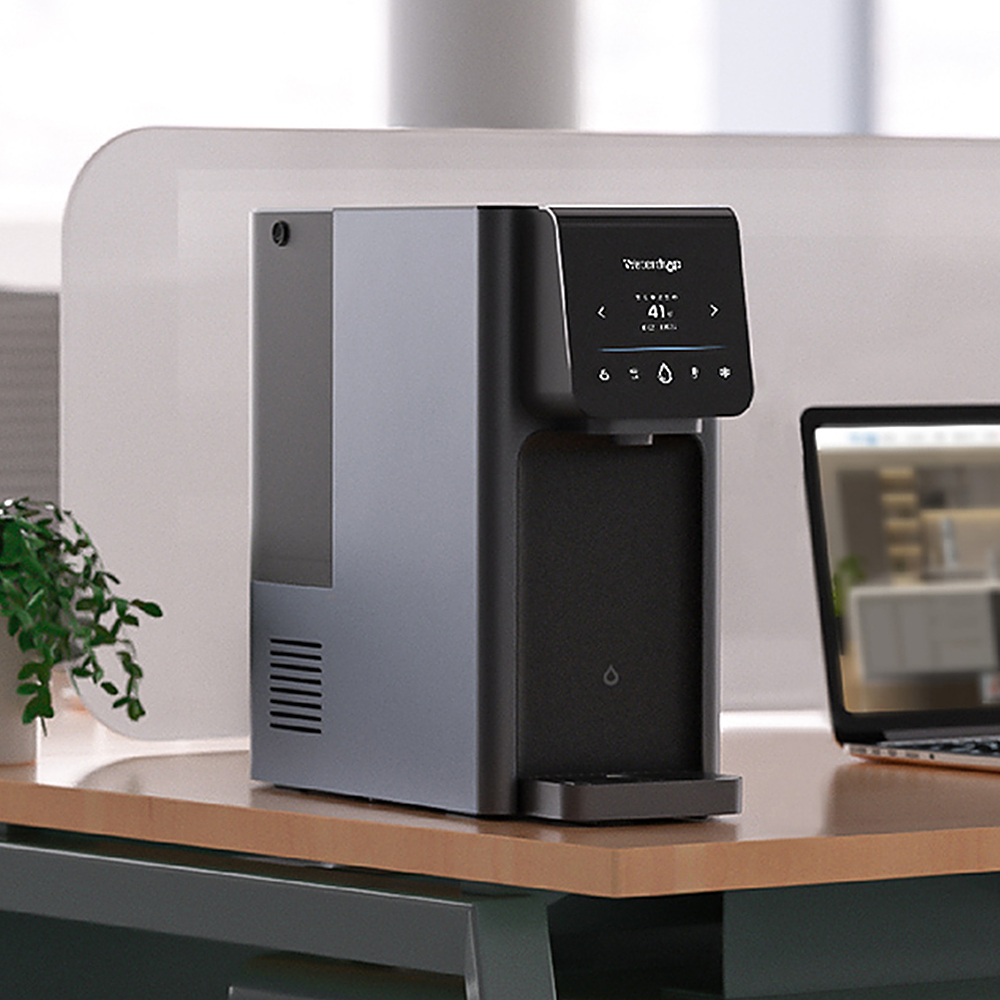 Alt View 12. Waterdrop - A1 Countertop Reverse Osmosis Hot/Cold Water - Black.