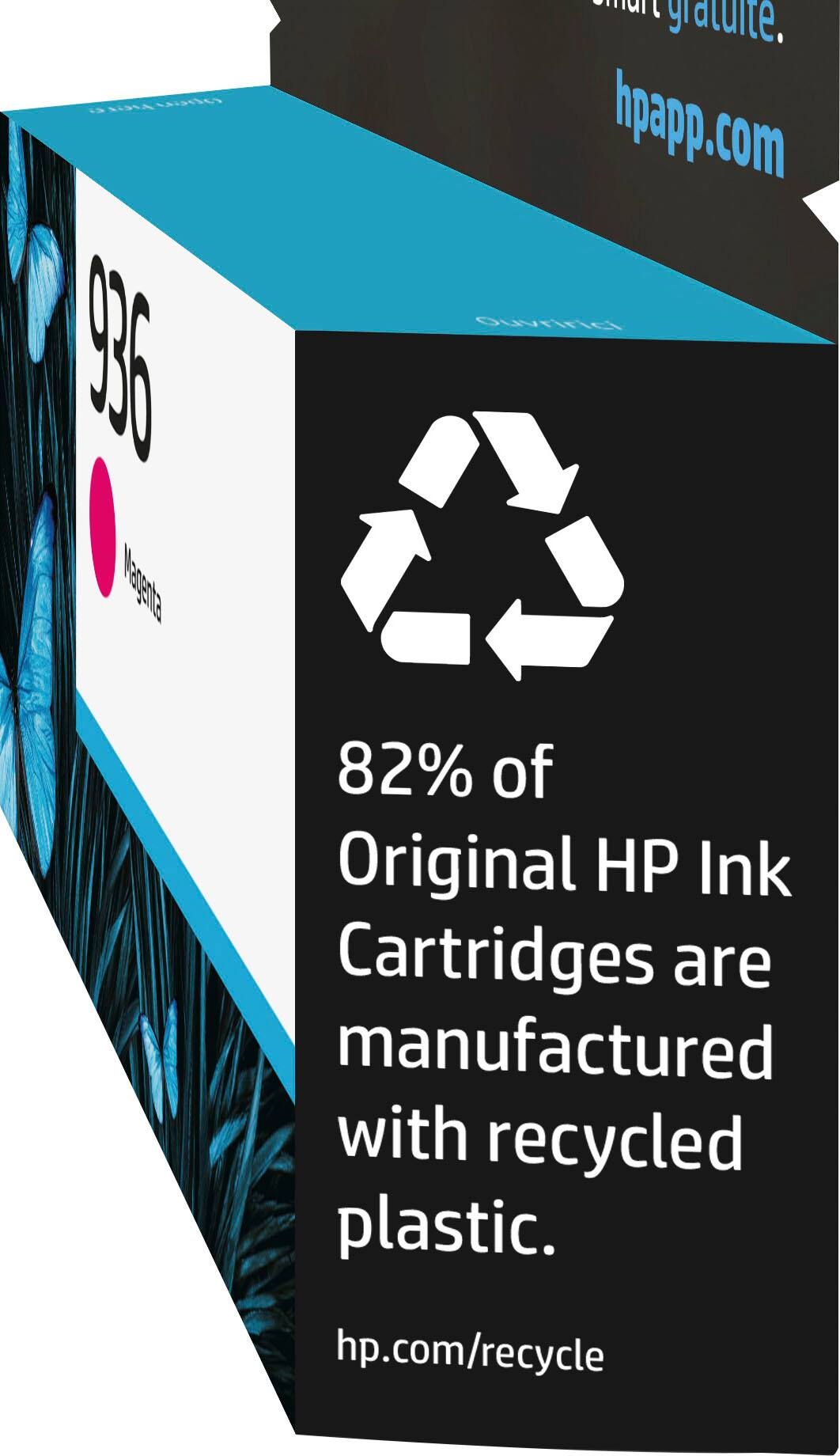 Alt View 11. HP - 936 Standard Capacity Ink Cartridge - Magenta.