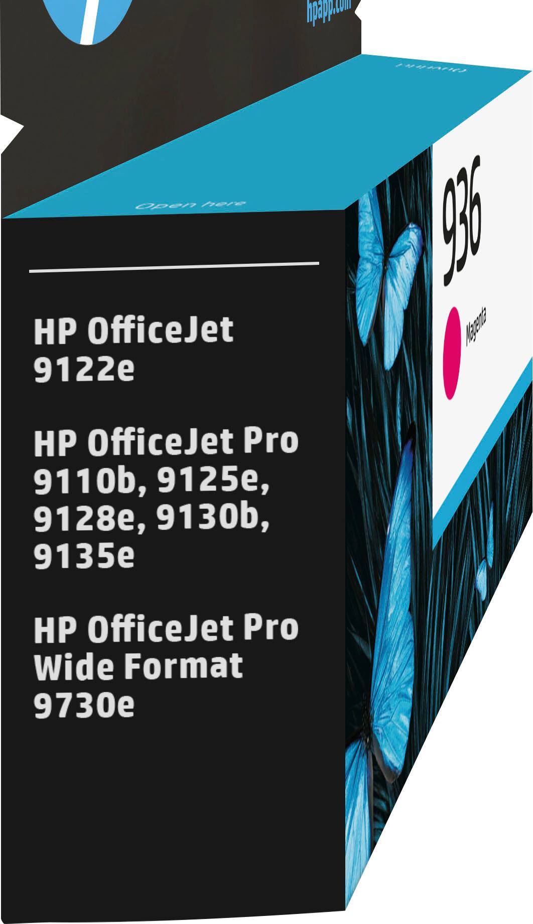 Alt View 1. HP - 936 Standard Capacity Ink Cartridge - Magenta.