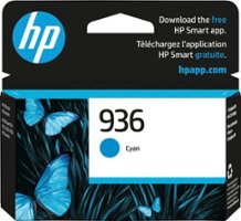 HP - 936 Standard Capacity Ink Cartridge - Cyan - Front_Zoom