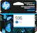 Front. HP - 936 Standard Capacity Ink Cartridge - Cyan.