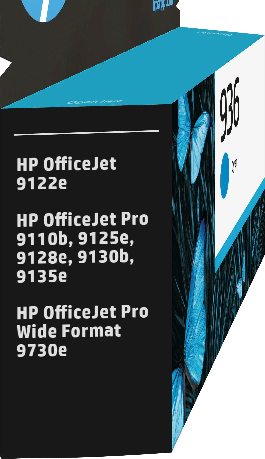HP 936 Standard Capacity Ink Cartridge Cyan 4S6U9LN - Best Buy