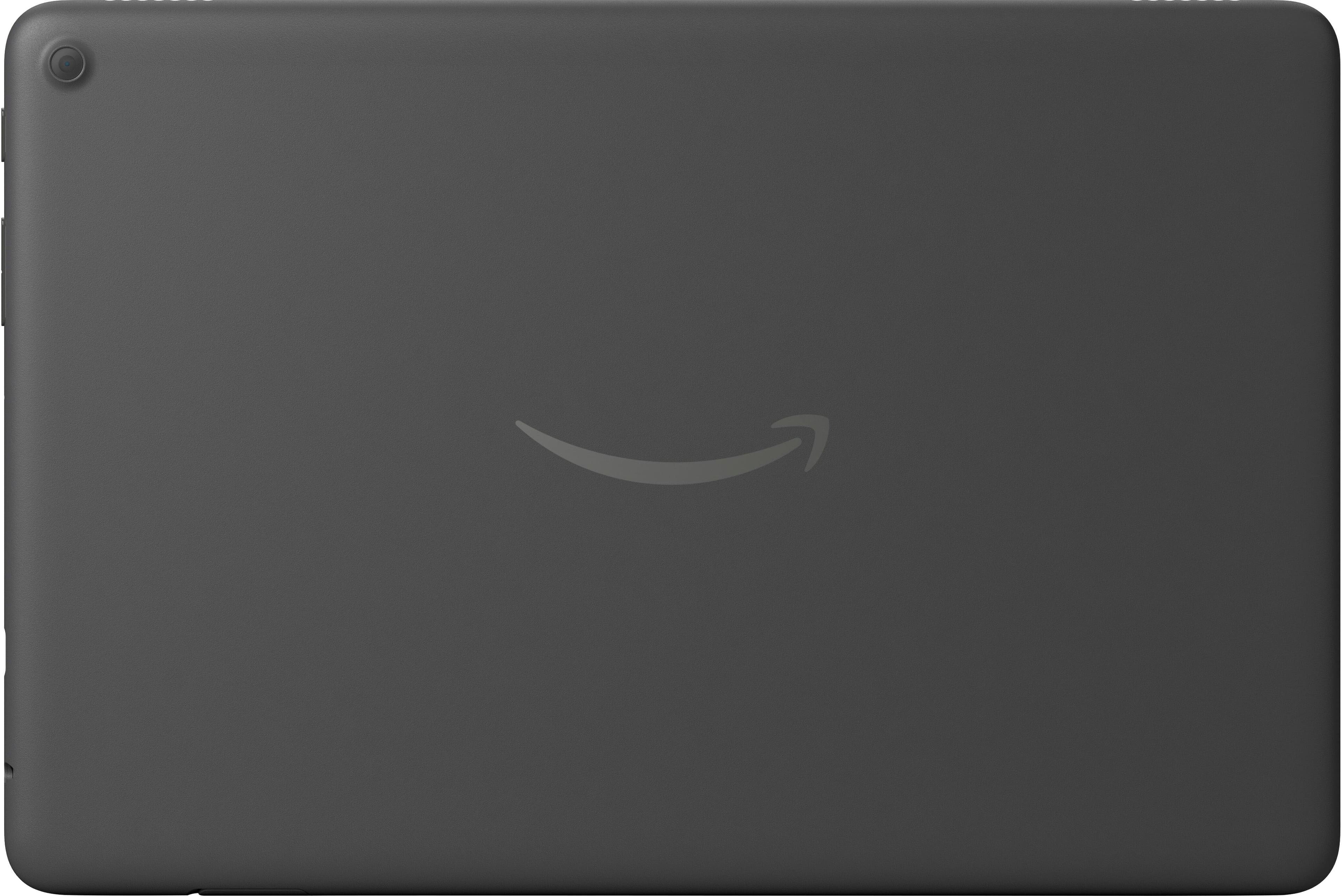 Back. Amazon - Fire HD 10 - 10.1" Tablet (2023 Release) - 32GB with Wi-Fi - Black.